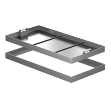 GJZDPMY Stainless Steel Inspection Hatch Cover with Hidden Handle - Invisible Sewer Access for Efficient Drainage System and Stylish Design for Easy Maintenance