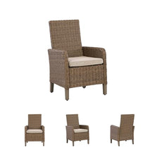 Signature Design by Ashley Outdoor Dining Chairs with Cushion Set of 2