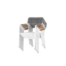 Pemberly Row 7-Piece Modern Aluminum Dining Set Gray