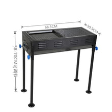 AFPSDLFJDLS Thickened BBQ Barbecue Grill Camping Charcoal Home Outdoor Portable Rack