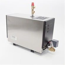 RKUVPAE Sauna Steam Generator 4.5-15KW Automatic Stainless Steel Steam Generator for Relax Spa Room Digital Controller Household Steaming Sauna Room Steam Bath Machine Sauna Accessories (Color:8kw)