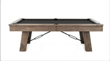 Empire USA Plank & Hide - Isaac Billiard Pool Table (8') Silvered Ash