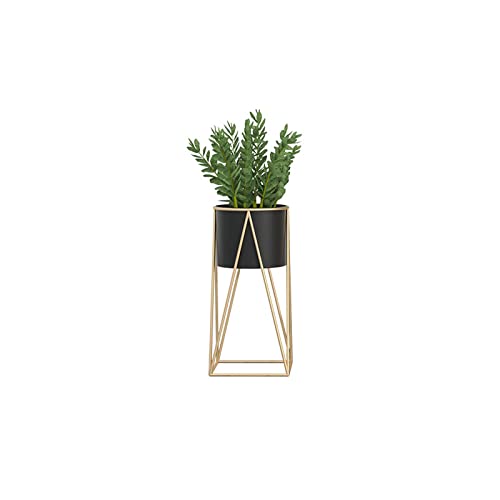 BSNANCA Minimalist Wrought Iron Plant Stand Flower Storage Rack for Modern Home Indoor Living Room Balcony Floor Standing Flower Pot Rack