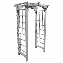 Keystone Amish Co. Newport Pressure Treated Pine Arbor, 3-Foot, Grey Stain