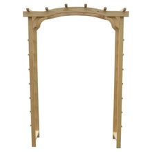 Keystone Amish Co. Newport Pressure Treated Pine Arbor, 4-Foot, Unfinished