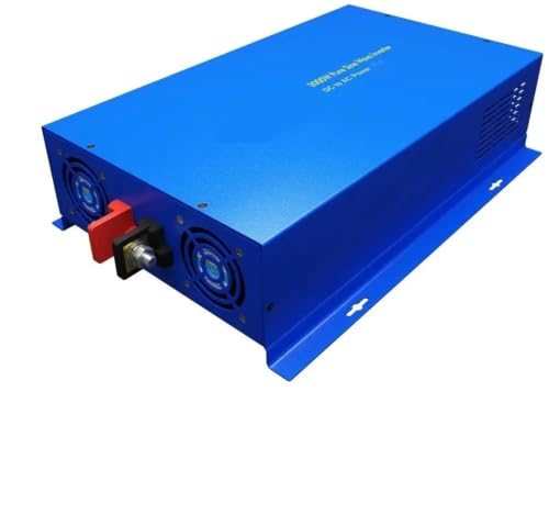 Pure Sine Wave Inverter Power 3000W 24V to 220V Solar Generator 12V/36V/48V DC to 110/120/230V/240V AC Converter(60V or 72V,100V,Universal)