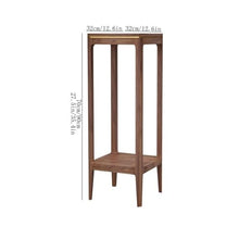 LUYOUBOZHU Vase Stand Black Walnut Plant Display Stand, New Chinese Living Room Floor-standing Household Bonsai Rack(Large)