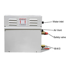Sauna Steam Generator 3KW-18KW Steam Generator Sauna Steam Bath Machine for Home Sauna Room SPA Fumigation Machine with Digital Controller Sauna Accessories (Color : 6kw) (8kw)