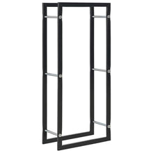 EliteBloom Firewood Rack Steel Log Holder, Heavy Duty Indoor & Outdoor Firewood Storage Stand