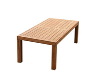 WholesaleTeak 8 Seats 9 Pcs Grade-A Teak Wood Dining Set: 86" Canberra Rectangle Table and 8 Devon Arm Chairs #11DV1908