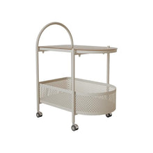 NRFJFOP Take Wheel Edge a Few Sitting Room Tea Table of Bed Receives Moved Utility Cart