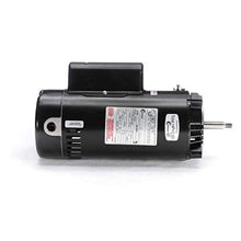The Pool Supply Shop 2.5 Horsepower C Face Threaded Shaft Horizontal Pool Pump Motor 1.1 SF Black