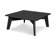 POLYWOOD® Riviera Modern Conversation Table in Black
