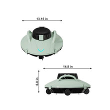 Pool Cleaner, Robot Vacuum Cleaner for Pool Cordless 5000mAh Electric Rechargeable Robotic Swimming Pool Cleaners Automatic Wireless
