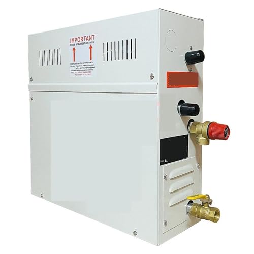 POGHDBXA Sauna Accessories, Sauna Heater, Shower Generator, Home Machine, Equipment, Bath, SPA, with Digital Controller for, Hotel(3k)