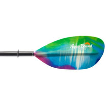 AQUA BOUND Whiskey Fiberglass Straight Shaft 2-Piece Kayak Paddle Fuego