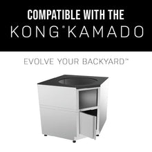 GRILLA Outdoor Kitchen Grill Cabinet for Kong with Built-In Storage, Stainless Steel Construction, For Outdoor Grilling, Cooking, and BBQ