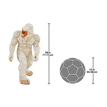 Design Toscano DB5383049 Abominable Snowman Yeti Statue, Large, White