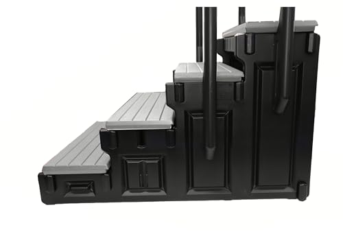 Confer Plastics 4 Step Signature Spa Steps Gray