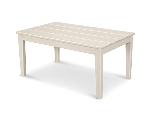 POLYWOOD® Newport 22" x 36" Coffee Table Sand