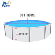 Blue Wave NL607-20 Standard Gauge Round Overlap Steel Wall Swimming Pool Liner Emerald Coast