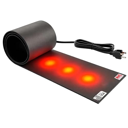 Roof Valley Ice Dam Heater Mat, Snow Melting Deicing System, 10 ft x 13 in