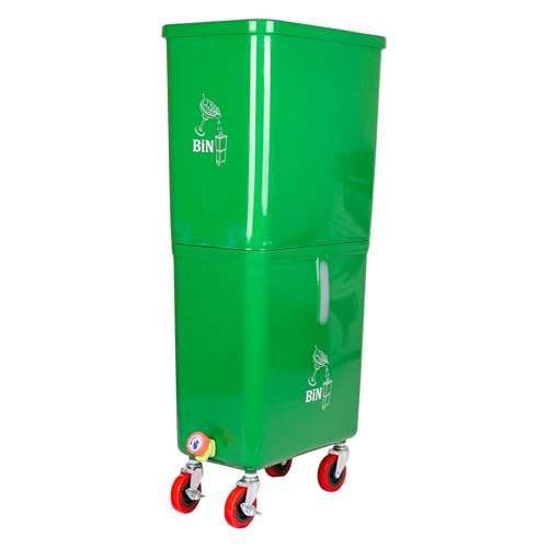 Beverage Bin, for Leftover Beverage, Green Beverage tub, Beverage Disposal Bin, Collect Cocktail, Garnish, Tea, Beer, Wine,ice and Straws, for Server Station