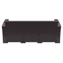 Compamia Monaco Outdoor Sofa in Brown with Cushion, Commercial Grade