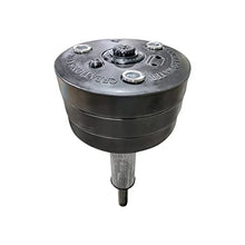Hydro-Torque Series Floating Fountain with 5 Spray Patterns Black