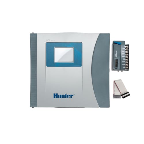 Hunter Industries HCC Irrigation Controller Hydrawise-Enabled Wi-Fi 8-Station Multicolored