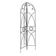 Achla Designs Wrought Iron Quatrefoil Garden Trellis
