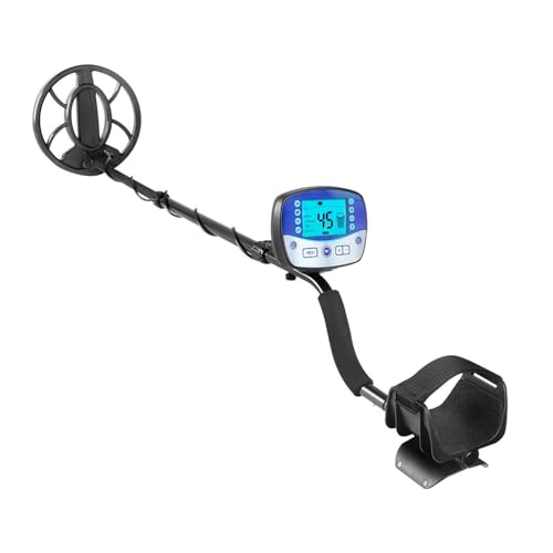 JIQHOHX Metal Detectors Metal Detector Underground Search Finder Gold Detector Treasure Hunter Detecting Waterproof High Accuracy (11 with Small Detector)