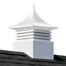 EZ Vane Cupola - High Density Plastic White Top, 33" x 50", Made in USA