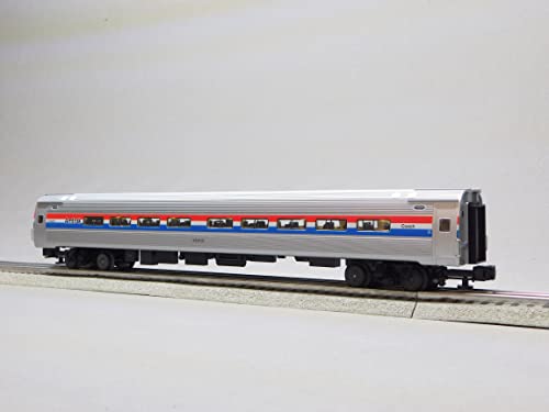 Lionel AMTRAK Amfleet Phase III Passenger Coach/CAB Car 2 Pack O Gauge Silver