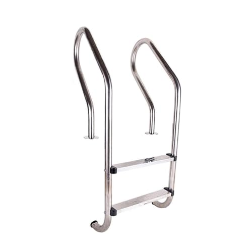 Stainless Steel Pool Ladder Anti-Slip Steps for Inground Above Ground Swimming Pools