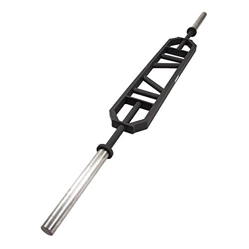Power Systems Multi Grip Bar for Strength Training 84 Inches Black