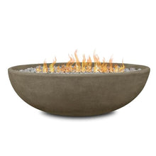 Lakeview Creekwood 48-Inch Oval Natural Gas Fire Bowl - Glacier Gray - (Ships as Propane w/NG Conversion Kit) - SC-590NG-GLG