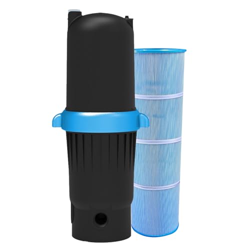 SWIMLINE HYDROTOOLS Above-Ground Pool Cartridge Filter Tank, Sure-Flo 200 Sq Ft w/ Element
