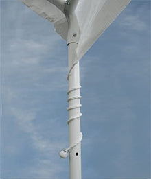 ShelterLogic 18' x 30' SuperMax Heavy Duty Steel Frame Canopy White