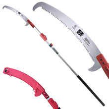 EZ Kut Professional Pole Saw 20’ Extendable - Manual Pole Saw for Tree Trimming. Branch Cutter with Double Hook for Branch Removal - Best Tree Pruner. Tree trimmer pole saw. Since 1988