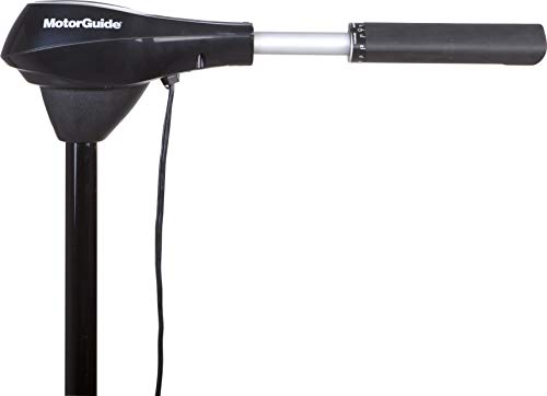 MotorGuide X3 Freshwater Bow Mount Trolling Motor Hand-Operated 50-Inch Shaft 55-Pound Thrust Black