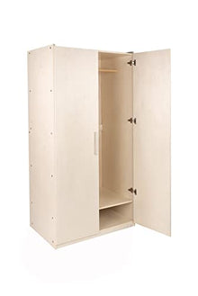 Children's Factory Angeles Mobile Teacher's Locking Storage Cabinet Wooden