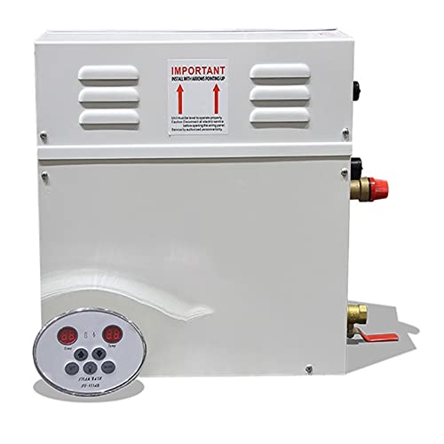 Sauna Steam Generator 3KW-18KW Steam Generator Sauna Steam Bath Machine for Home Sauna Room SPA Fumigation Machine with Digital Controller Sauna Accessories (Color : 6kw) (8kw)