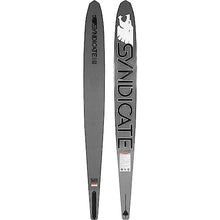 HO Syndicate Works 02 Slalom Waterskis Silver/Black Large