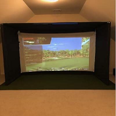 SPECTRUM GOLF SIMULATORS Golf Cage Padded DIY Premium Poly Spacer Screen US Made