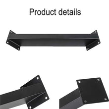 LQSYBHD 45 Degree Angle Support Bracket,Pergola Bracket Kit,Pergola Accessory,Inside Mount 45-Degree Angle Bracket,Suitable for Patios, Gazebos, Treehouses, Black, 12-Pack,