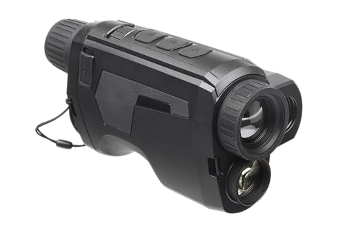 AGM Global Vision Refurbished Fuzion LRF TM25-384 Thermal Monocular with Laser Rangefinder Black