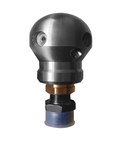 Warthog Nozzle 3/8" Rotating Sewer Jetting Drain Jet Hose for High Pressure Washer Sprinkler