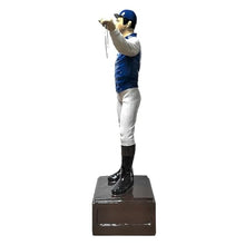 Classic Lawn Jockeys Blue Garden Statue Lawn-Jockey, 36" Height