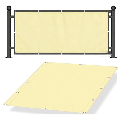 Waterproof Sun Shade Sail Rectangle 21x38 FT Straight Edge,185G Polyester Fabric Cloth 98% UV Block Outdoor Awning Shelter for Lawn Patio Backyard Garden Deck Pergola
